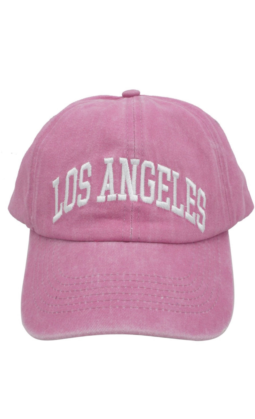 DESTINATION embroidered washed out cap