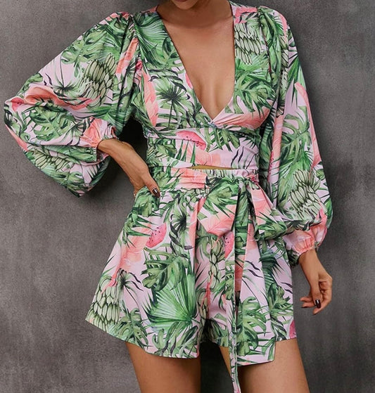 Beach babe romper