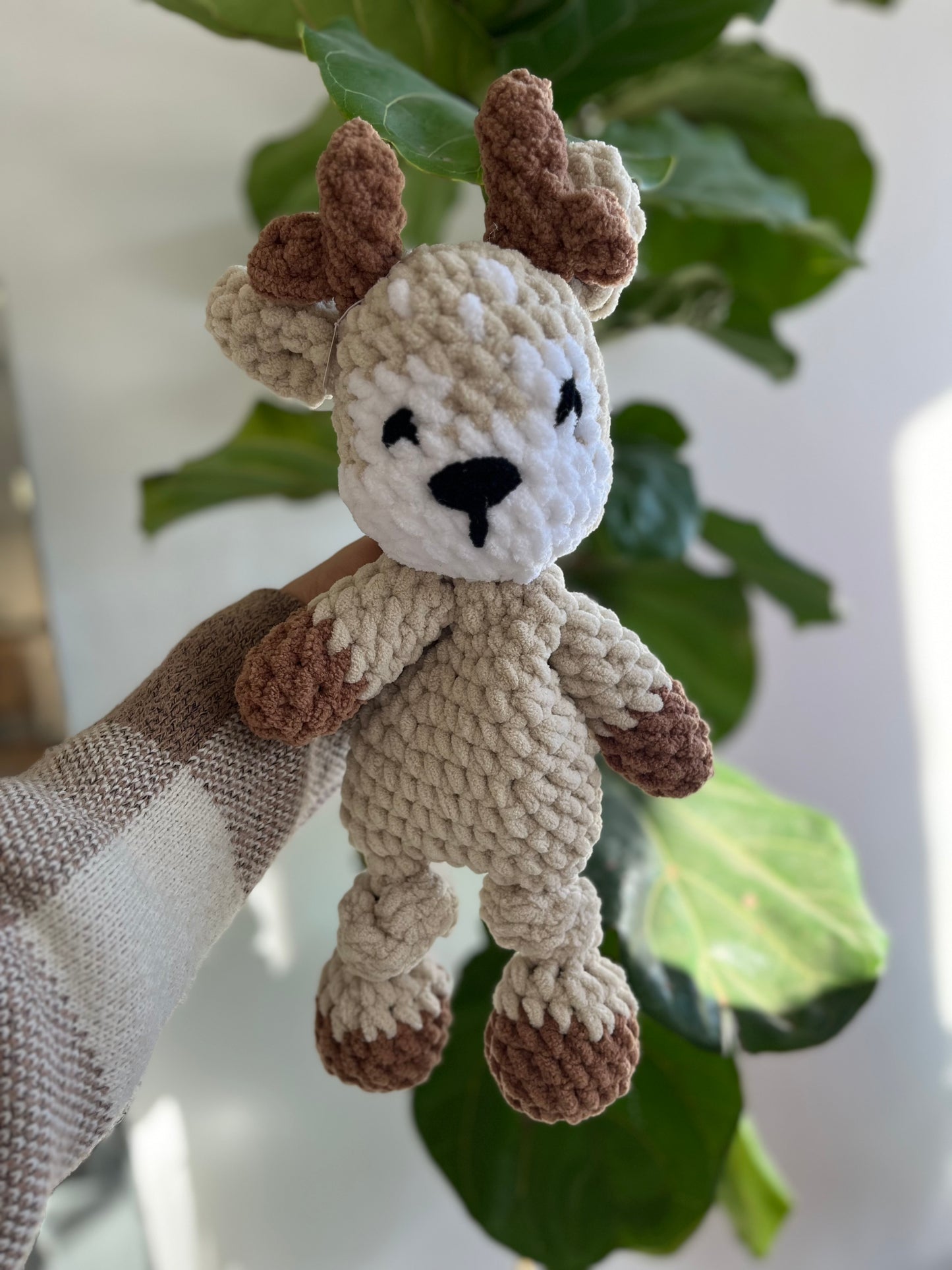 Reindeer Crochet plush