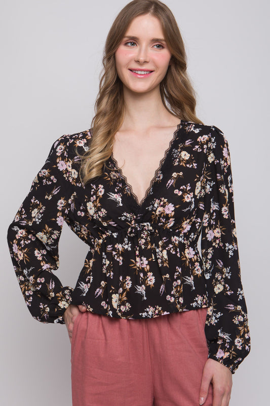 Femme Floral Blouse