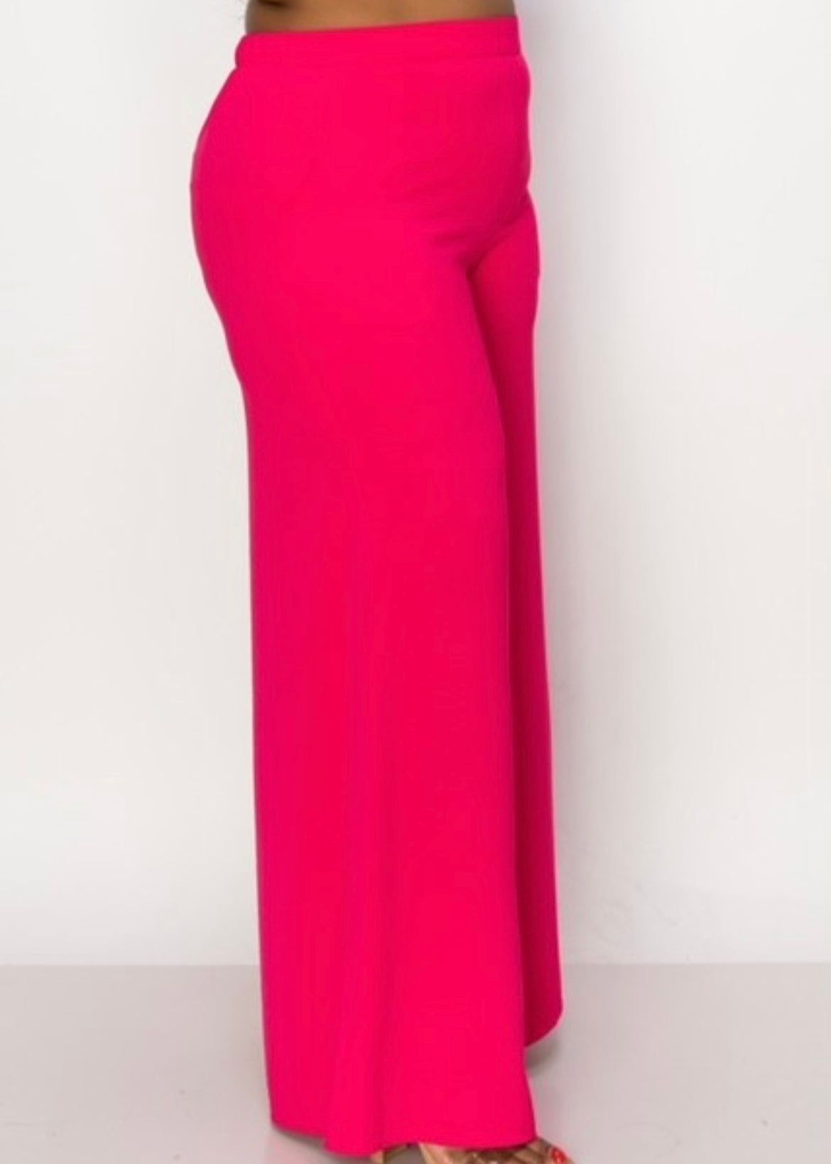 Danielle Fuchsia Wide Leg Pants