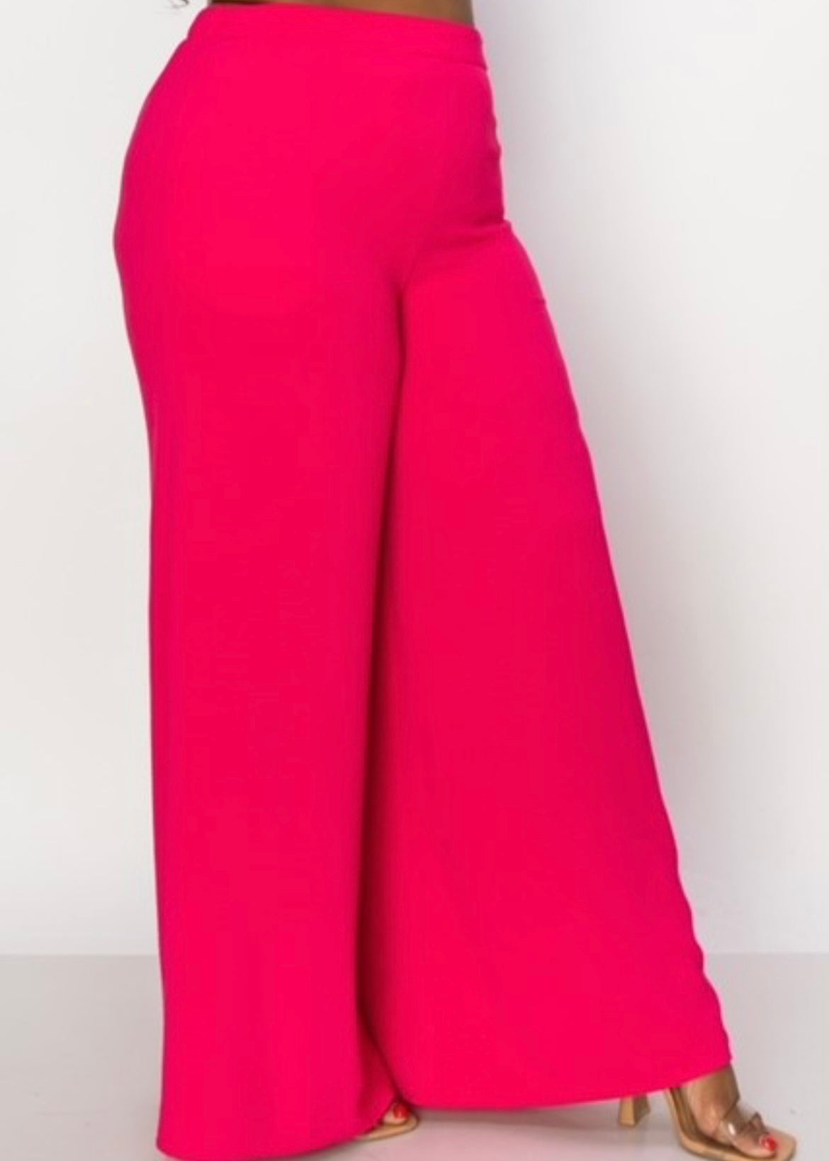 Danielle Fuchsia Wide Leg Pants