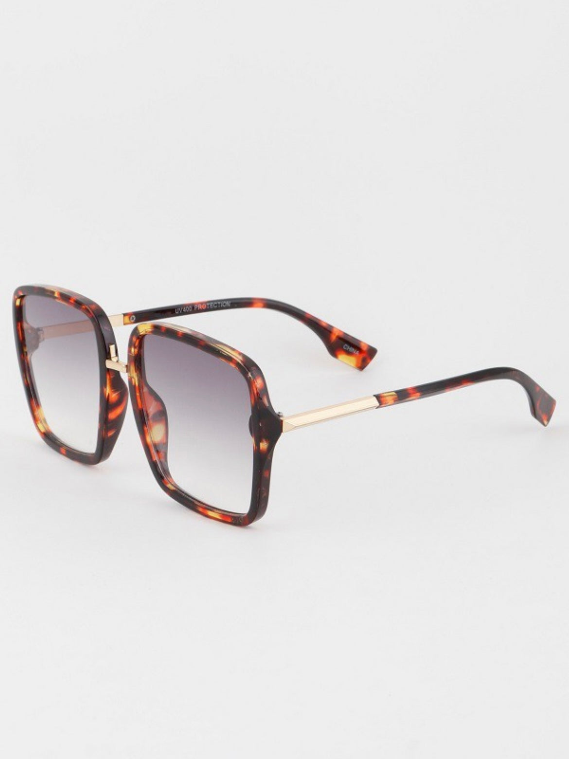 Ibiza Vintage Oversize Square Glasses